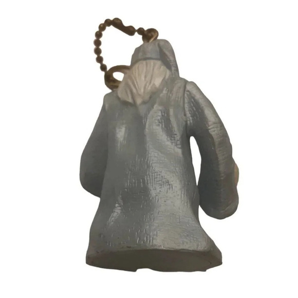 Vintage "Santa Claus is Coming to Town" Winter Warlock ClipOn Christmas Ornament - Picture 4 of 5